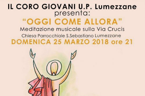 25 Marzo: “Oggi come allora”, meditazione musicale sulla Via Crucis 25 Marzo: “Oggi come allora”, meditazione musicale sulla Via Crucis