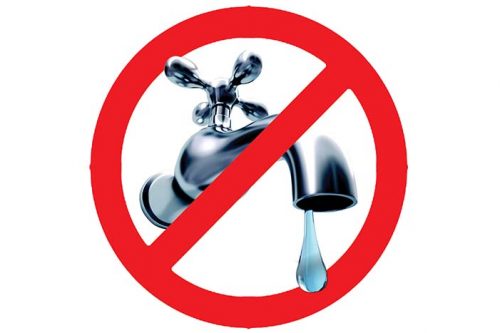 AVVISO URGENTE: Sospensione erogazione dell’acqua