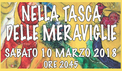 10 Marzo: Le Rondini all’Odeon con “Nella tasca delle Meraviglie”