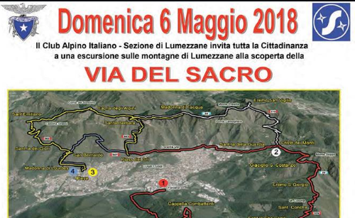 6 Maggio | Alla scoperta di “Via del Sacro”