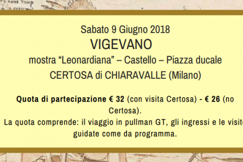 9 Giugno | visita a Vigevano