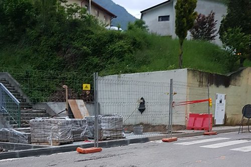 Rinnovo del parcheggio della Pieve, iniziati i lavori