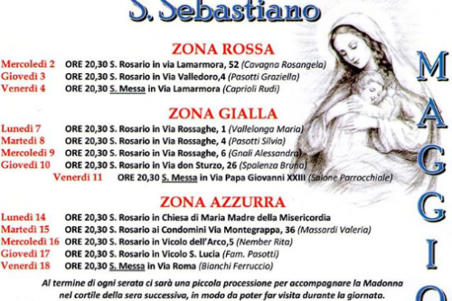 Lumezzane: programma del S. Rosario