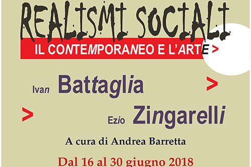 16 Giugno | Inaugurazione di “Realismi sociali”, mostra di arte contemporanea in Torre Avogadro