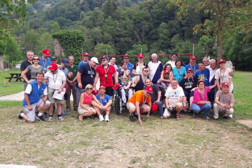 I ragazzi della CVL pescatori di trote per un giorno con Pescatori Sportivi Valgobbia