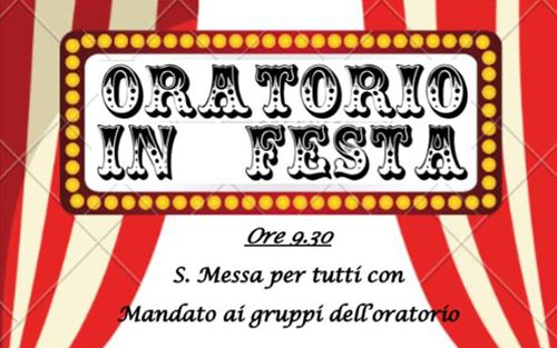 30 Settembre | Festa di apertura per il nuovo anno catechistico a Sant’Apollonio