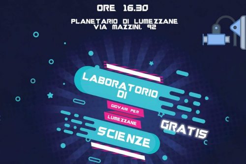 Giovani per Lumezzane: appuntamenti di ottobre con il “Laboratorio di Scienze”