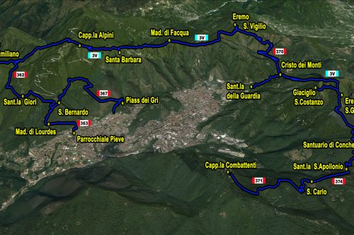“La via del Sacro”: 40km di sentiero alla scoperta dei monti valgobbini