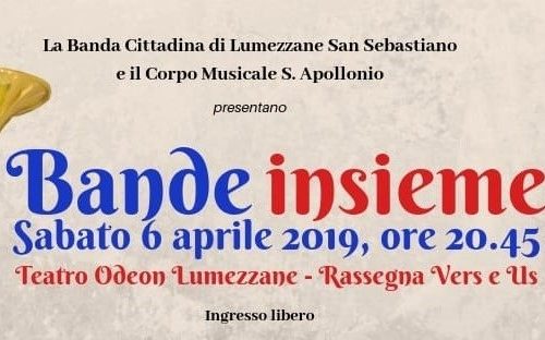 Lumezzane: Bande Insieme sabato 6 aprile