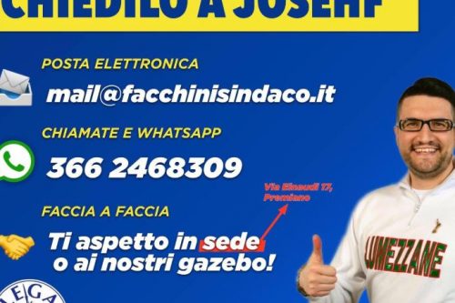 Josehf Facchini: attivata la campagna “Chiedilo a Josehf”