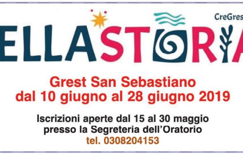 TORNA DI GREST DI SAN SEBASTIANO