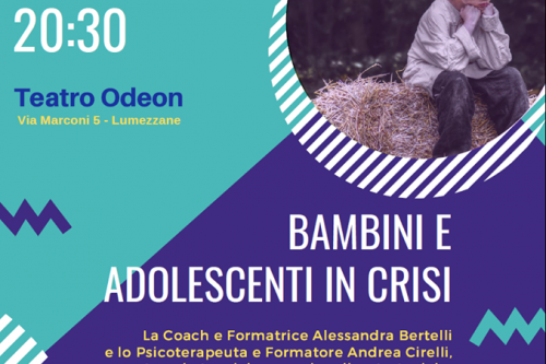 Bambini e adolescenti in crisi, la conferenza Bambini e adolescenti in crisi, la conferenza
