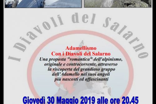 Domani sera: Adamellismo al Cai