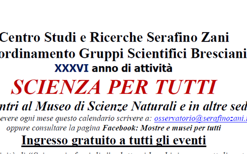Ecco i prossimi appuntamenti all’Osservatorio