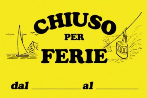 EDIZIONI CARTACEE COME DA CALENDARIO, ON-LINE CHIUSO PER FERIE EDIZIONI CARTACEE COME DA CALENDARIO, ON-LINE CHIUSO PER FERIE