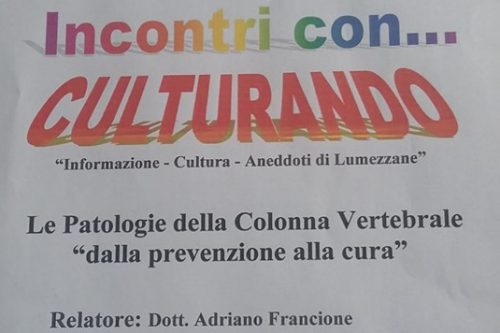 Questa sera CULTURANDO