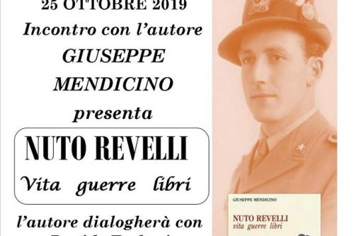 Domani incontro con Giuseppe Mendicino Domani incontro con Giuseppe Mendicino