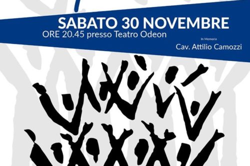 “CONCERTO GOSPEL” il 30 novembre all’Odeon