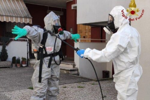 Interventi dei Vigili del Fuoco a Lumezzane e COVID-19 Interventi dei Vigili del Fuoco a Lumezzane e COVID-19