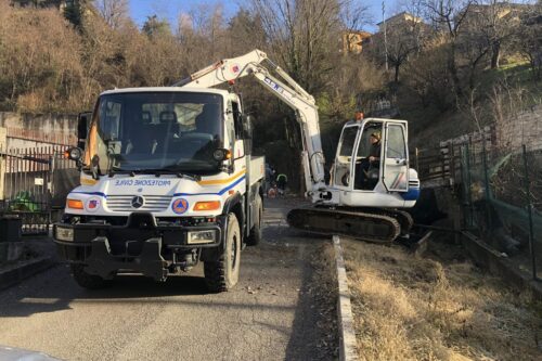 Protezione Civile Lumezzane: continuano i lavori in favore del territorio