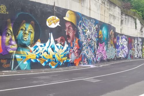 Nuovo Murale in via Garibaldi: trionfo della street art