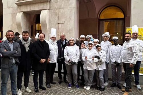 “VocIncanto” e l’agenzia Don Tedoldi a “Sapori di Natale” di Richemont Club Italia: gruppo presieduto dal Lumezzanese Perotti
