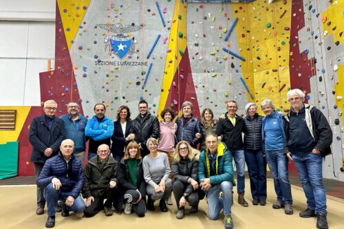 Laura Zanoni alla guida del CAI di Lumezzane: il gruppo continua con il solito entusiasmo