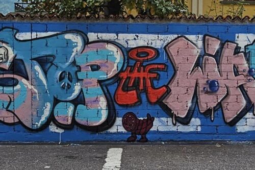 “Stop the wars”: l’arte urbana di Lumezzane porta un messaggio di pace